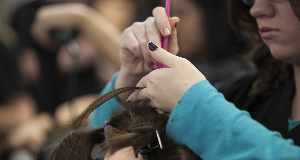cosmetology student